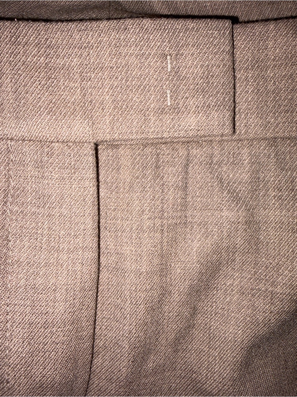 Akris Punto Brown Straight-Leg Wool Blend Pants Sz 10 - Picture 3 of 11